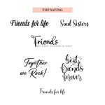 Personalized Best Friends Print