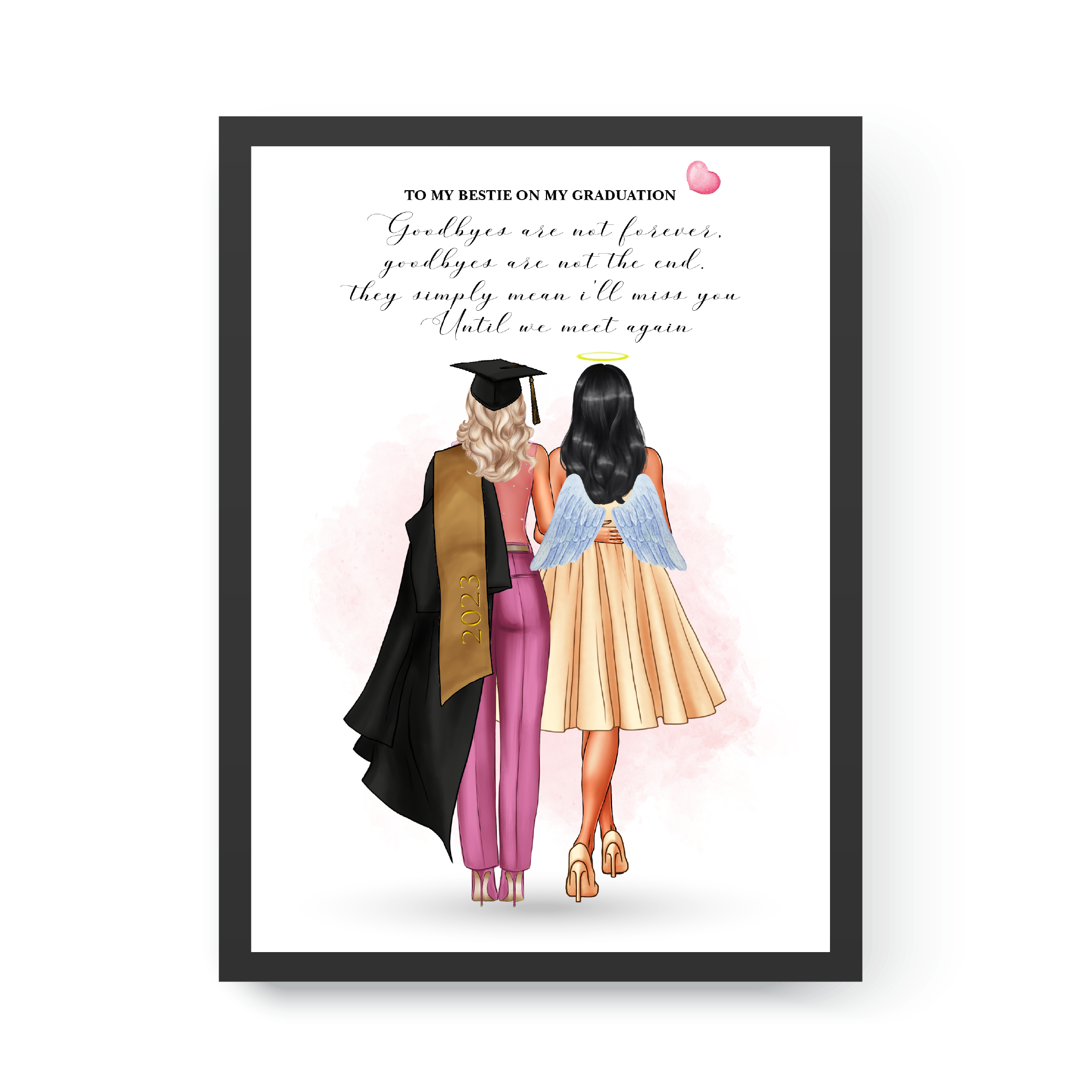 Custom Bestfriend Graduation Gift Custom Bestfriend Graduation Gift