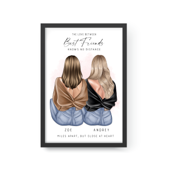 Custom Best Friends Portrait