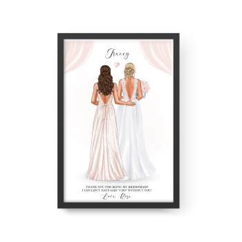 Personalized Bridesmaid Gift