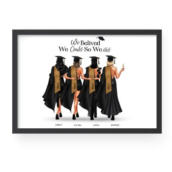 Personalized Graduation Friends Gift