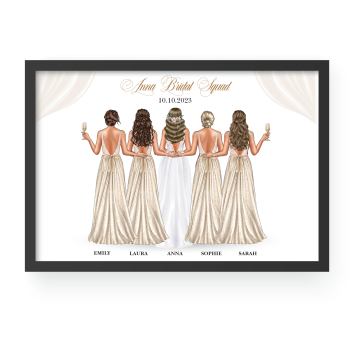 Custom Bride Squad Print