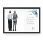 In Memory of the Father of the Groom Gift