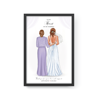 Personalized Wedding Gift for your Aunt