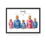Personalized Winter Family Gift