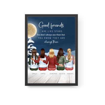 Christmas Best Friends Portrait