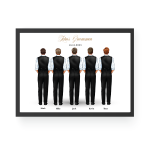 Customized Groom Tribe Portrait