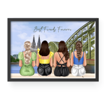 Personalized Best Friends Print