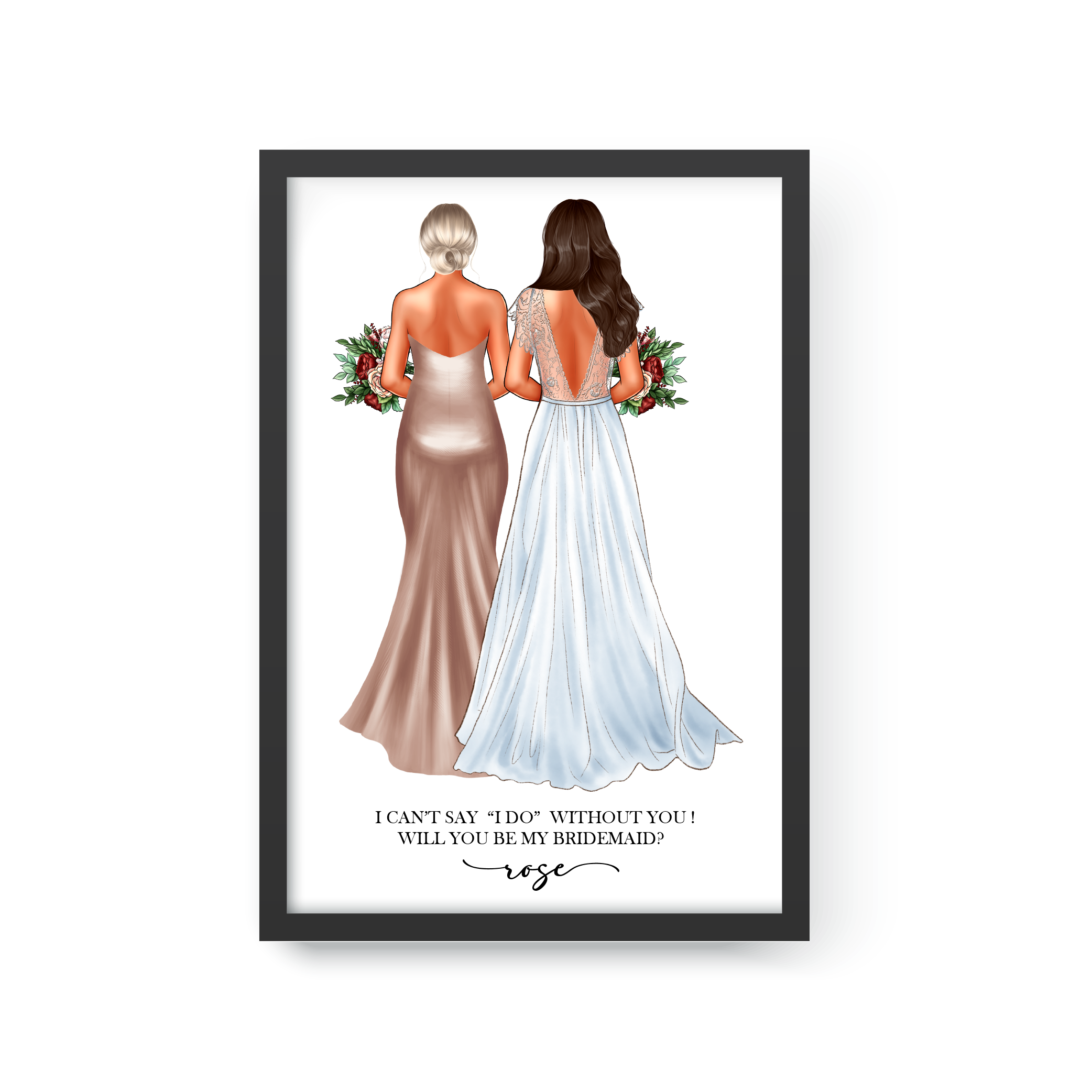 Personalized Bridesmaid Proposal